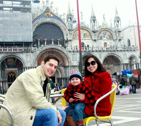 We made lasting memories in Venice with our boy...