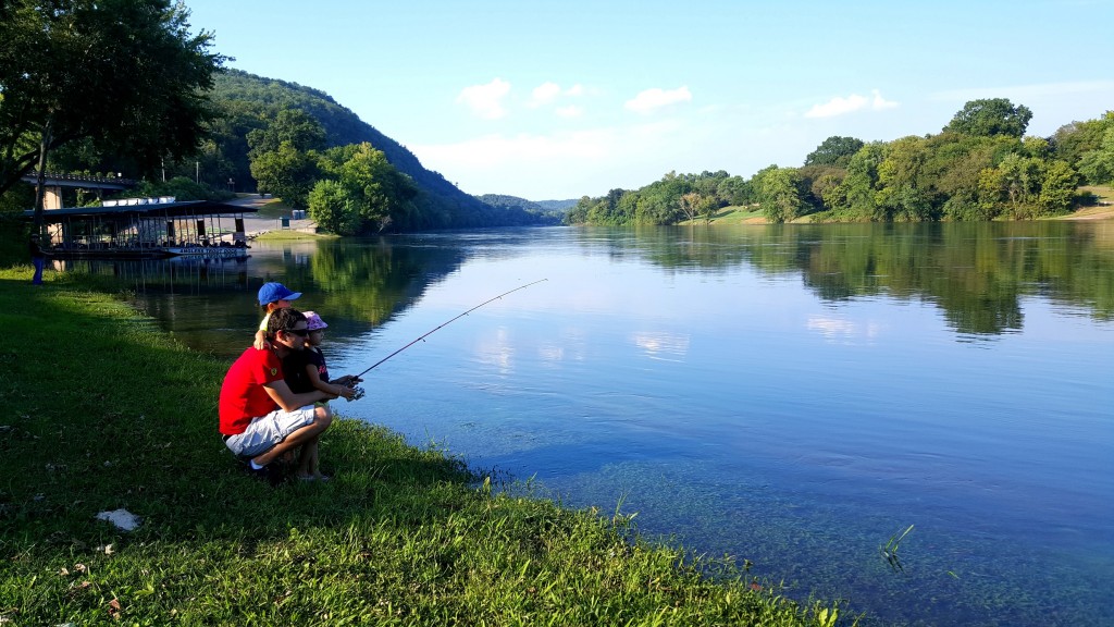 Fishing at Angeler's White River