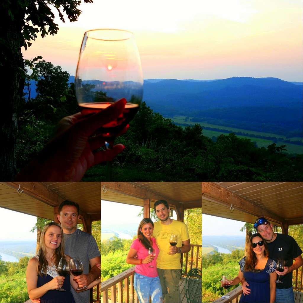 Sunset, Wine and Great friends= Happiness